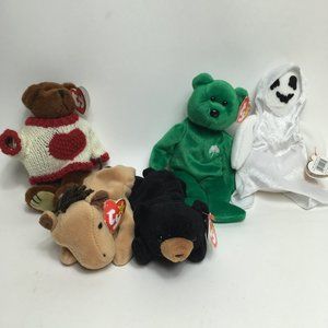 Lot of 5 Beanie Babies Specialty